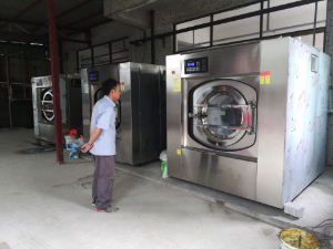 当下水洗厂大型洗衣设备该怎样使用才更有效